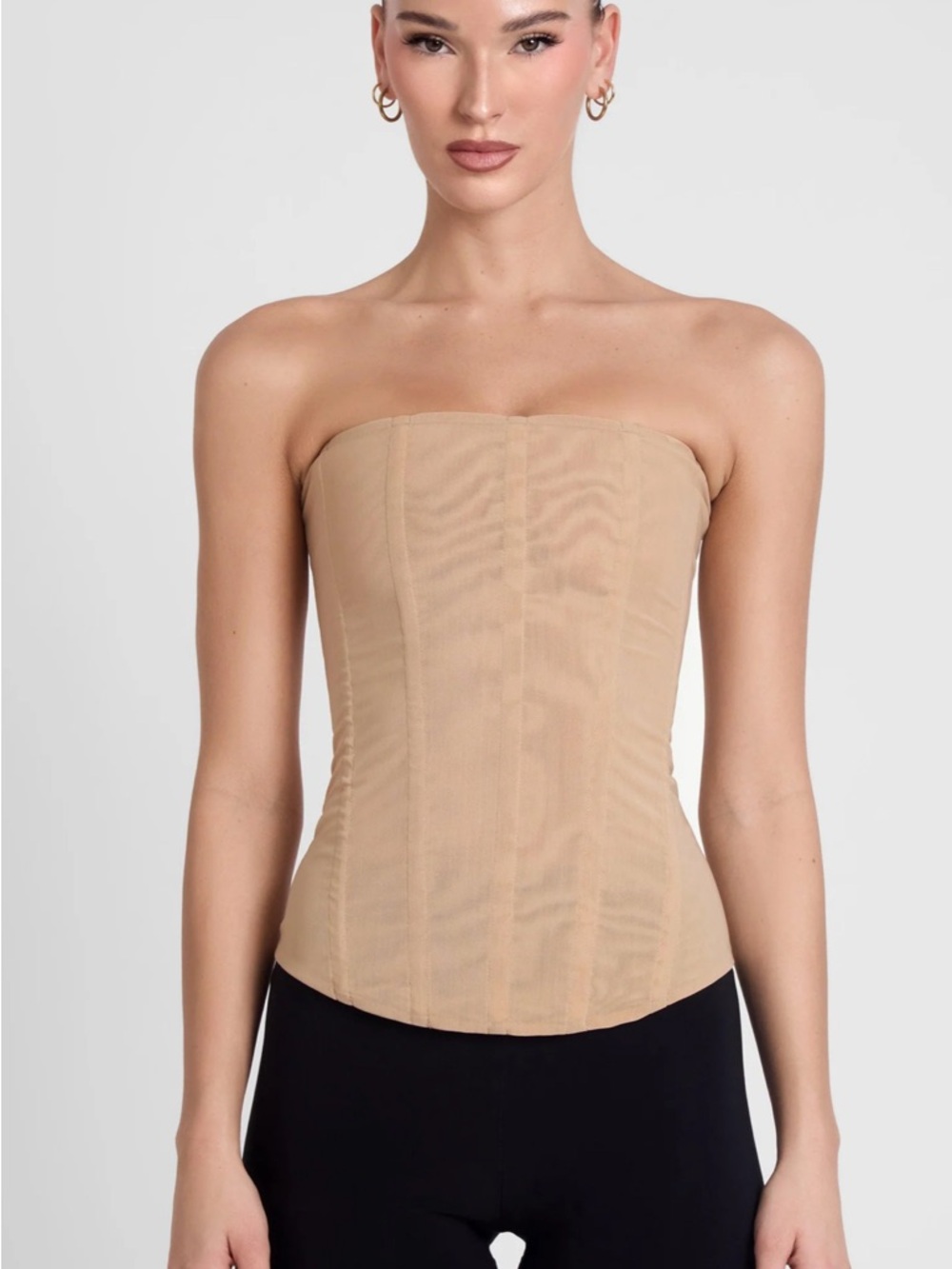Muse Mesh Corset Top